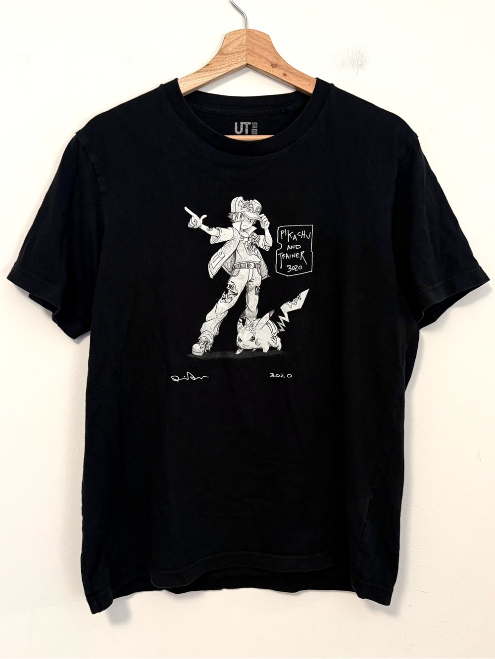 Uniqlo x Daniel Arsham x Pokémon Trainer Tee Ash Pikachu SS20